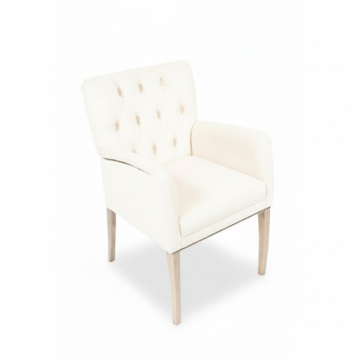 Ontwerp Chesterfield stoel Hotelstoelen Set van 2 Nieuwe bekledingstof groep