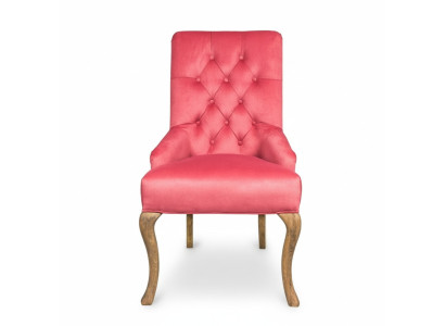 Rode Chesterfield stoelen Exclusieve stoelenset Eetkamerset Groep x4 fauteuils