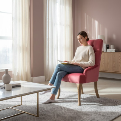 Ontwerp Chesterfield stoelen set hotelstoel textiel bekleding groep 8x set Nieuw