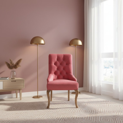 Ontwerp Chesterfield stoelen set hotelstoel textiel bekleding groep 8x set Nieuw