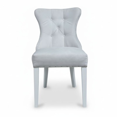 Ontwerper Chesterfield stoelen Beklede stoelset Stoelen Textiel bekleding Zitplaatsen 10x Set