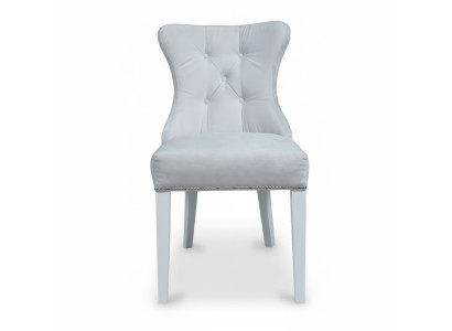 Ontwerper Chesterfield stoelen Beklede stoelset Stoelen Textiel bekleding Zitplaatsen 10x Set