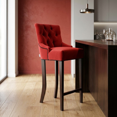 Barstoel Barkruk Velours Stof Design Barkrukken Barkruk 8-delig set Toonbankstoelen