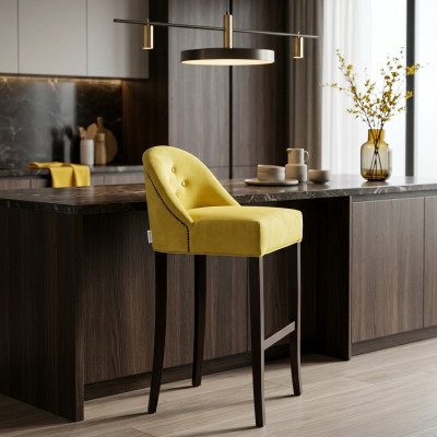 Barstoel Barkruk Fluweel Stof Design Barkrukken Bar Kruk 4-delige Set Teller