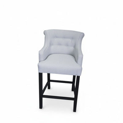 Grijze barkruk barkruk designer stof design loungestoelen set van 8