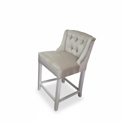 Taupe Chesterfield Barkruk Designer Barkrukken 6-delige Set Stoelen