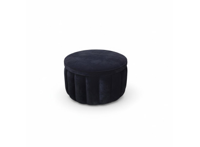Hocker Rund Chesterfield Pouf Voetenbank Poef Gestoffeerde voetenbank Zithocker