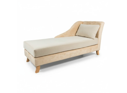 Chaiselongue Chaiselongues Stoff Sofa Ligstoel Chaise Club Relax Textiel
