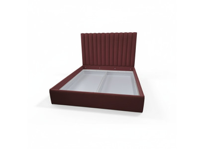 Chesterfield bed gestoffeerd dubbele hotelbedden slaapkamer 180x200cm