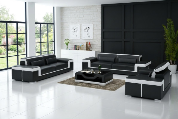 Ontwerp leren bank bank gestoffeerde bank bank bank bank bankbank 3-zits woonkamer zit nieuw