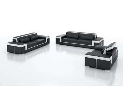Ontwerp leren bank bank gestoffeerde bank bank bank bank bankbank 3-zits woonkamer zit nieuw