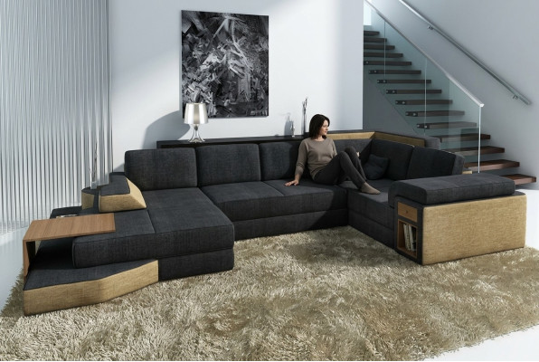 Luxe hoekbank voor woonkamer in U-vorm Ontdek een geweldig ontwerp