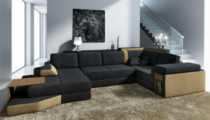 Luxe hoekbank voor woonkamer in U-vorm Ontdek een geweldig ontwerp