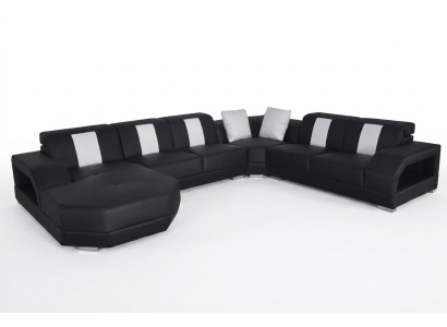 Ontdek tijdloze elegantie Onze moderne U-vormige bank Modern Design
