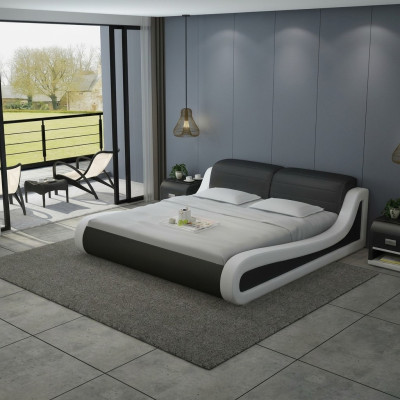 Waterbed Hotel Dubbel bed Bedden + USB Compleet Leren Bed Waterboxspring