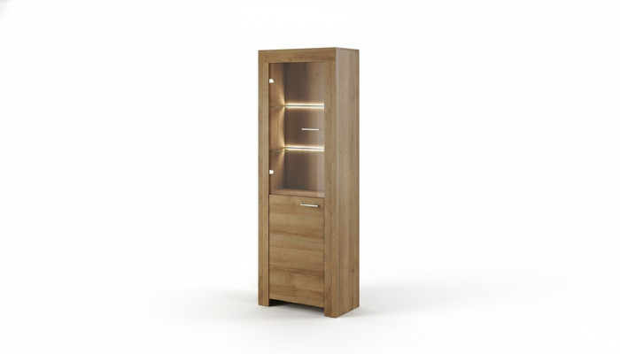 Vitrine kast ladekast woonkamer glazen plank vitrines planken hout