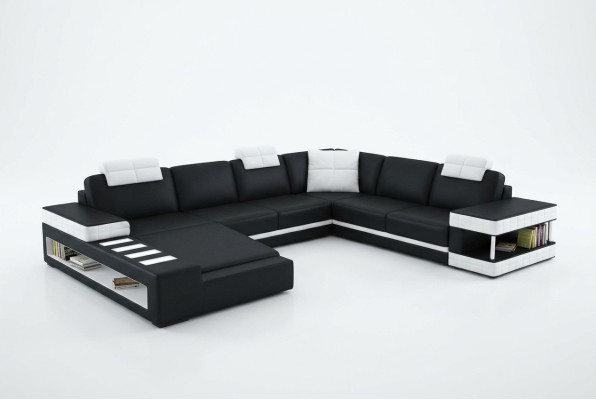 Wooncomfort opnieuw gedefinieerd. Moderne esthetiek met ons U-vormige hoekbank.