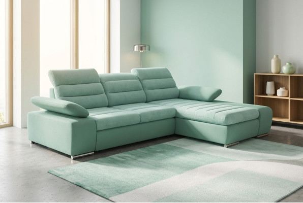 Ontwerp hoekbank slaapbank bank leer textiel bekleding multifunctionele banken doos