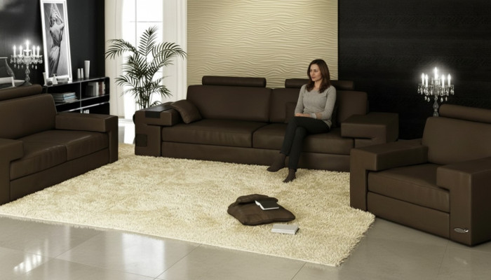 Hoekbank U-vorm Bank bank Design Bankstoffering Textiel Modern Hoek