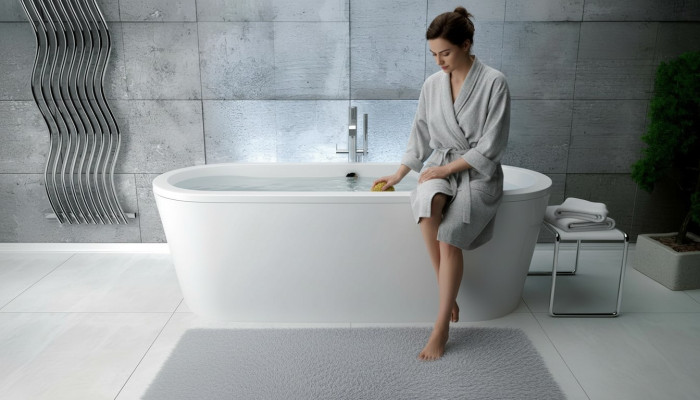 Ovaal bad Acryl Exclusieve baden Vrijstaand design Nieuwe badkamer