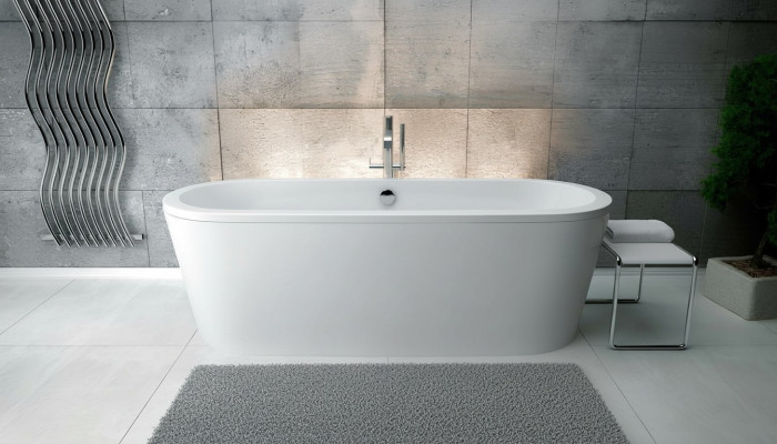 Ovaal bad Acryl Exclusieve baden Vrijstaand design Nieuwe badkamer