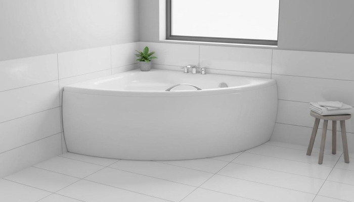Onregelmatige badkuip hoekbad ontwerp badkuip badkuipen voor badkamers.