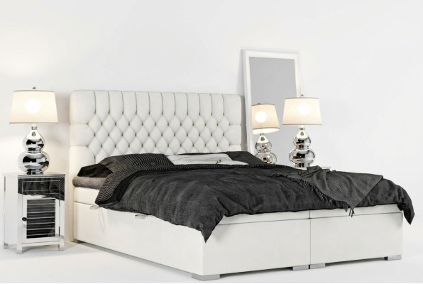 Boxspringbed Hotel Dubbel Chesterfield Luxe Bedden Bekleding Kast Functie