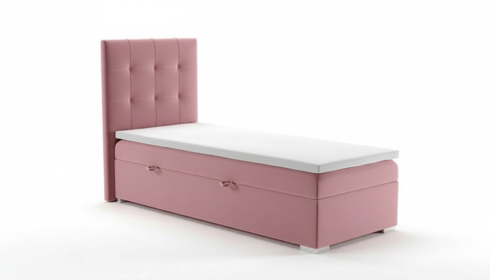 Luxe boxspring bed Bedden Hotel gestoffeerde opberglade functie 90x200cm