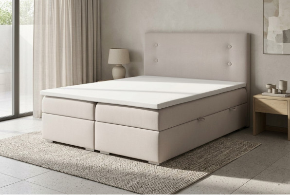Boxspringbed Lade Functie Hotel Dubbel Compleet Set Topper Matras Bedden