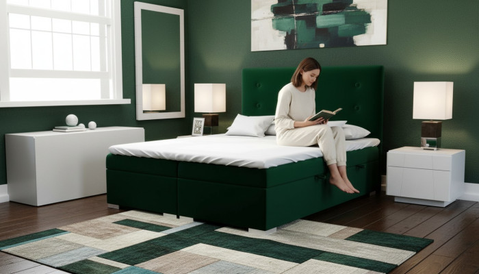 Boxspringbed Hotel Dubbel Compleet Set Matras Topper Bedden Functie Doos