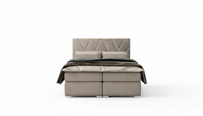 Chesterfield slaapkamer boxspringbed tweepersoonsbedden gestoffeerde kast functie