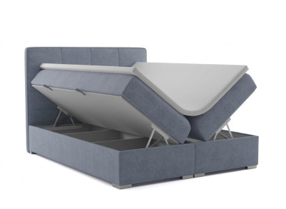 Boxspringbed Hotel Dubbel Textiel Luxe Bedden Gestoffeerd Bedframe Functie Nieuw