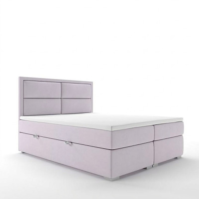 Boxspring Bed Hotel Dubbel Compleet Set Topper Matras Bed Functie Doos