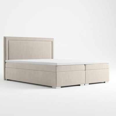 Boxspringbed Hotel Dubbel Luxe Bedden Gestoffeerde Bedlade Functie 180x200cm