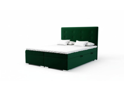 Boxspringbed Hotel Tweepersoonsbed Textiel Luxe Bedden Bekleed Bedlade Functie
