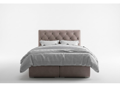 Boxspringbed Hotel Dubbel Leer Luxe Bedden Gestoffeerde Bedlade Functie Nieuw.