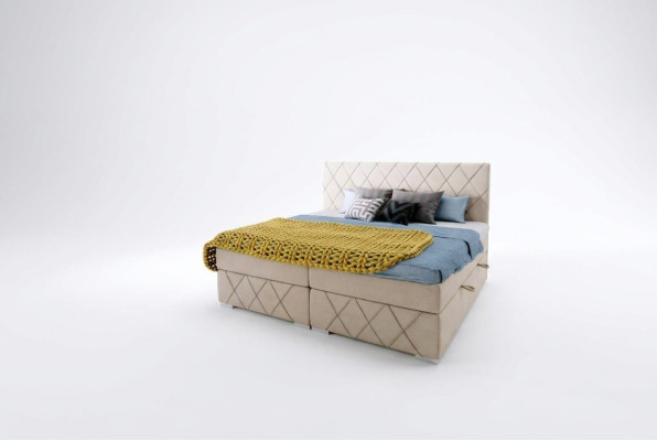 Boxspring bed compleet set dubbele matras topper bedden functie doos hotel