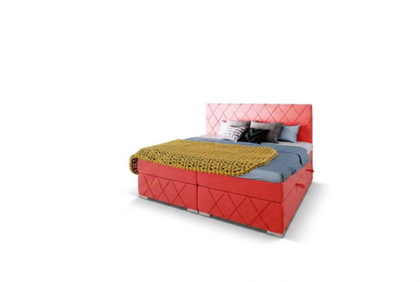 Uitstekend modern tweepersoons boxspringbed voor de slaapkamer.