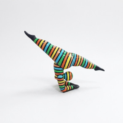 Abstracte figuurstandbeeld Ballerina Beelden Tuin Decoratie Moderne Figuren 110cm