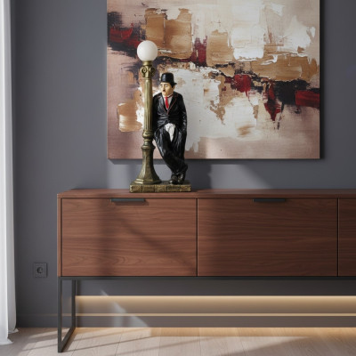 Deko-figuur beeldhouwwerk sculptuurlamp 110 cm figuren beelden sculpturen nieuw WG2020 P1