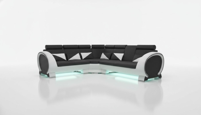 HOEK BANK LEDEREN BANK LEDEREN SALON HOEK BANK DESIGN BANK met USB LEDEREN BANK