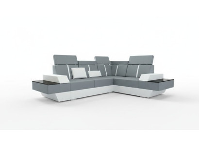 Ontwerp leren bank USB woonlandschap gestoffeerde bank hoekbank hoekbank op maat