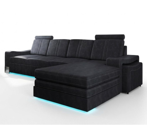 Stoffbank met USB Bankstel Bekleding Hoek Nieuw Stoffenbank Hoekbank Stoffensofa