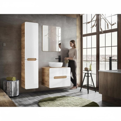 Ontwerp badkamermeubels badset kast wastafelverlichting