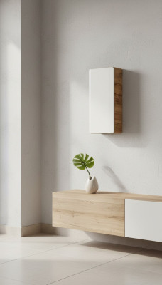 Hangkast Kast Plank Eiken Apothekerskasten Wandkast