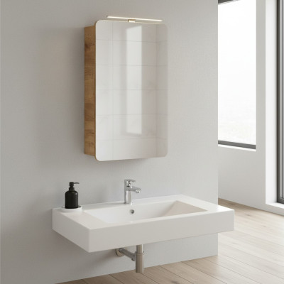 Spiegel Badspiegel Spiegelschrank Badezimmerspiegel Hängespiegel Nieuw