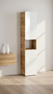 Badkamerrek hangende hoge kast 170cm badkamerkast