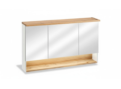 Spiegelkast Wandkast Badkamerkast met spiegel 120 cm LED