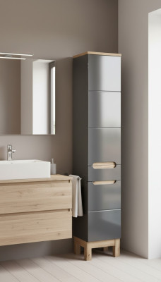Badkamer hoge kast plank badkamerkast badkamermeubels rekken bad