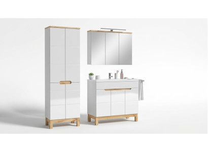Ontwerp badkamer meubels bad set set kast wastafel badkamermeubelsets 3-delig.